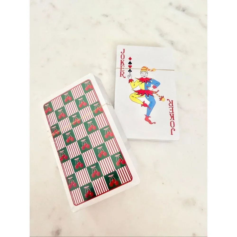 1 Deck of Cherry playing cards